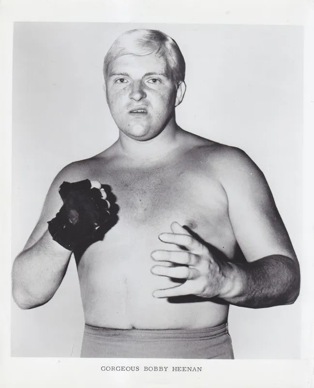 1960's WWA Gorgeous Bobby Heenan vintage Promo Photo