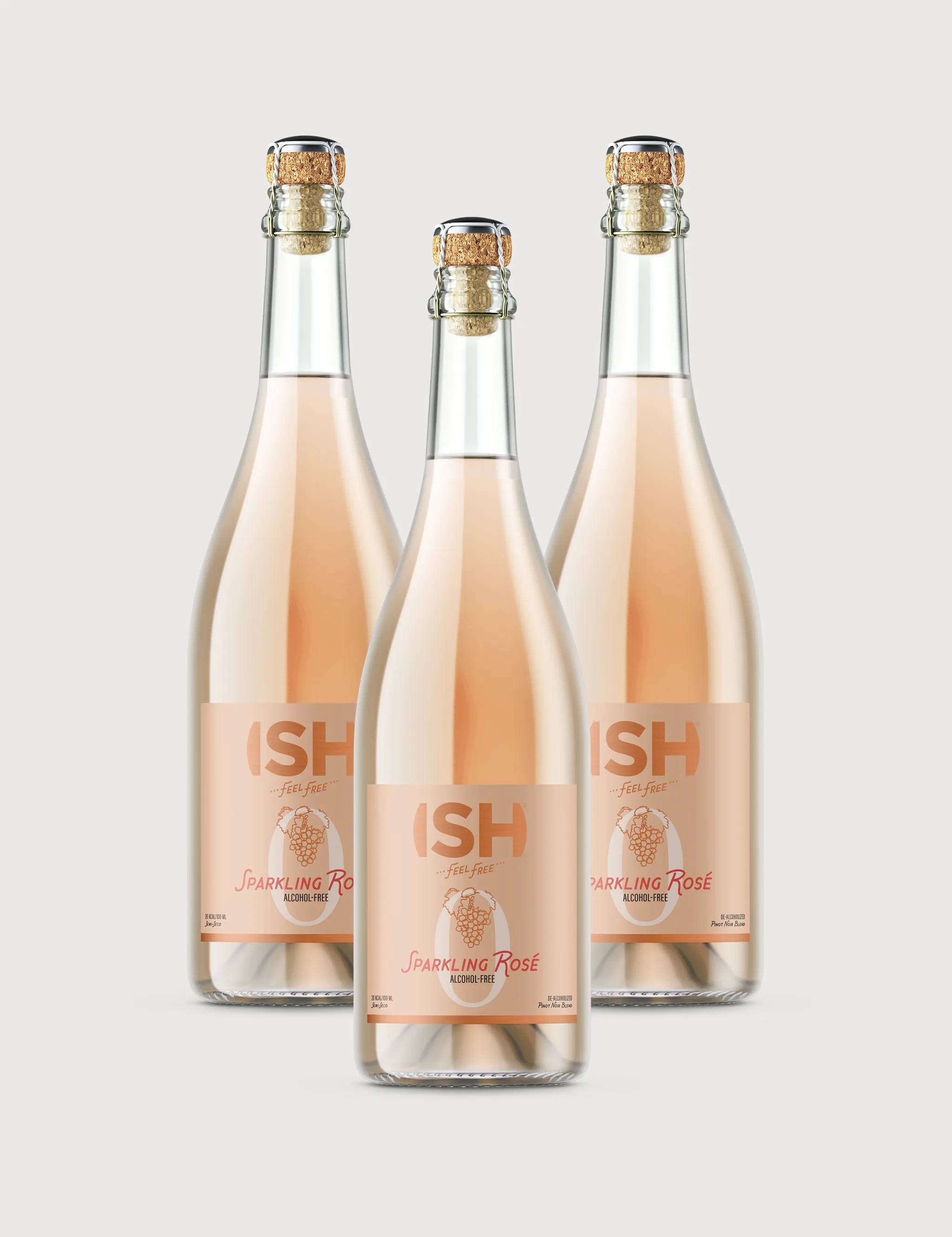 3-PACK Sparkling Rosé 0% · 3x750 ml