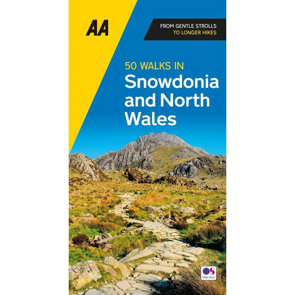 AA 50 Walks In Snowdonia 9780749583279