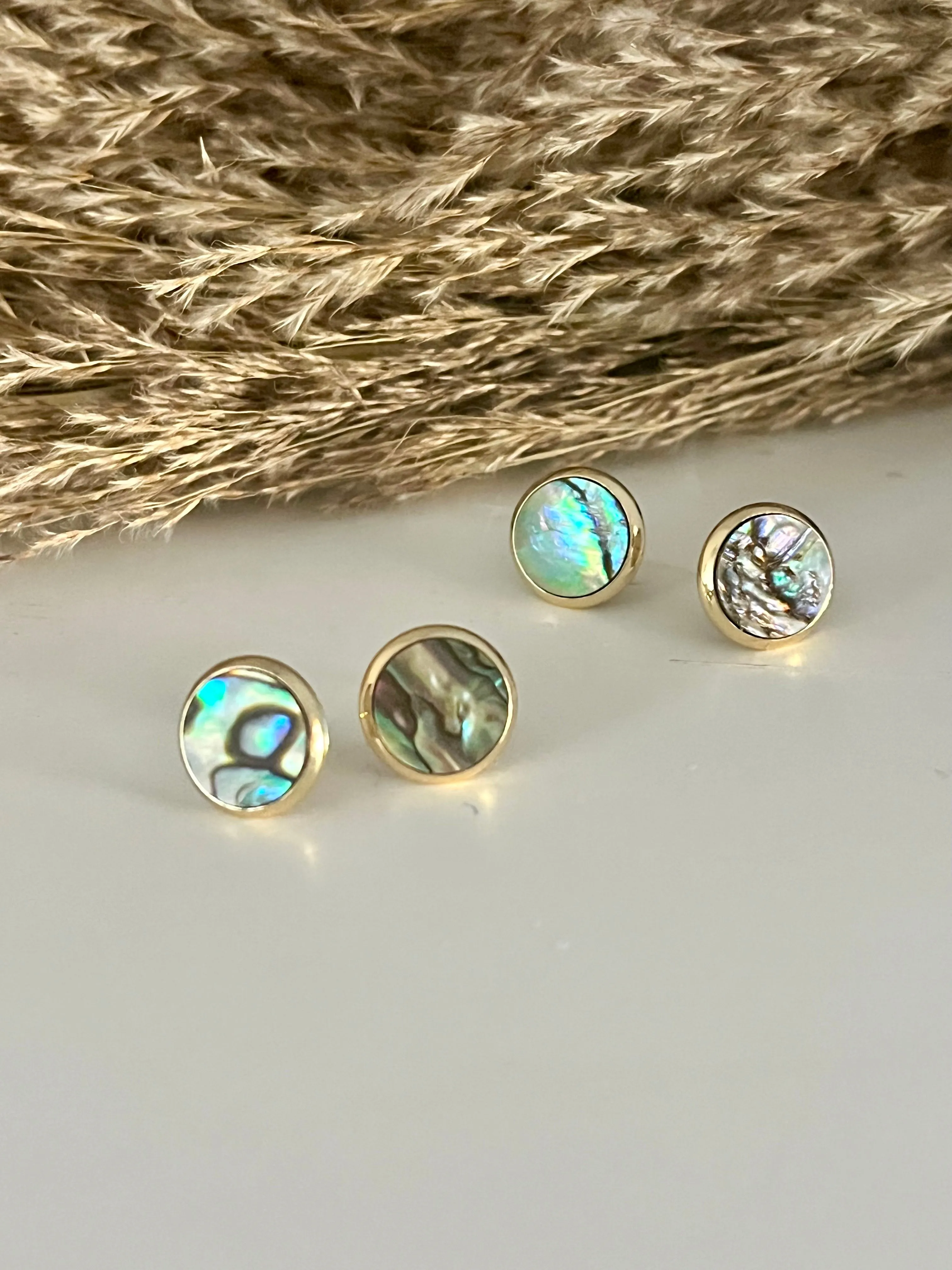 Abalone Shell Studs