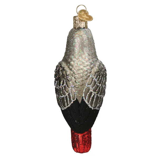 African Grey Parrot Ornament