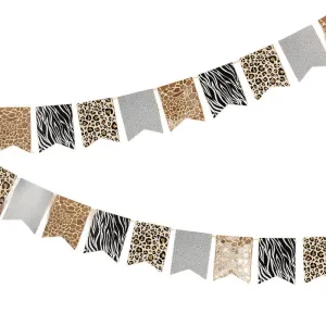 Animal Print Bunting (2.5m)