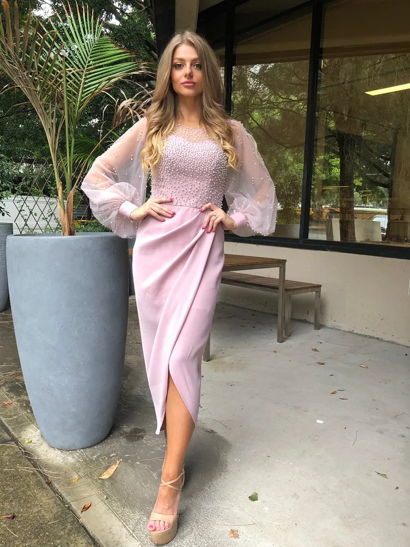 Anissa Midi Tea Rose