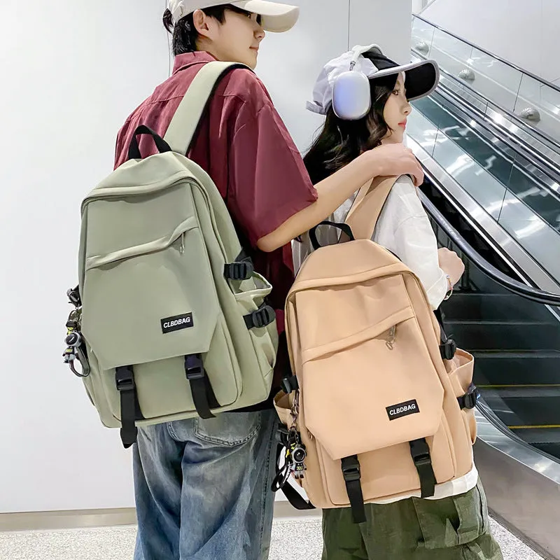 Backpack Men's Backpack Boys Middle School Students High School and College Student Computer Large Capacity Female Travel Bag Men