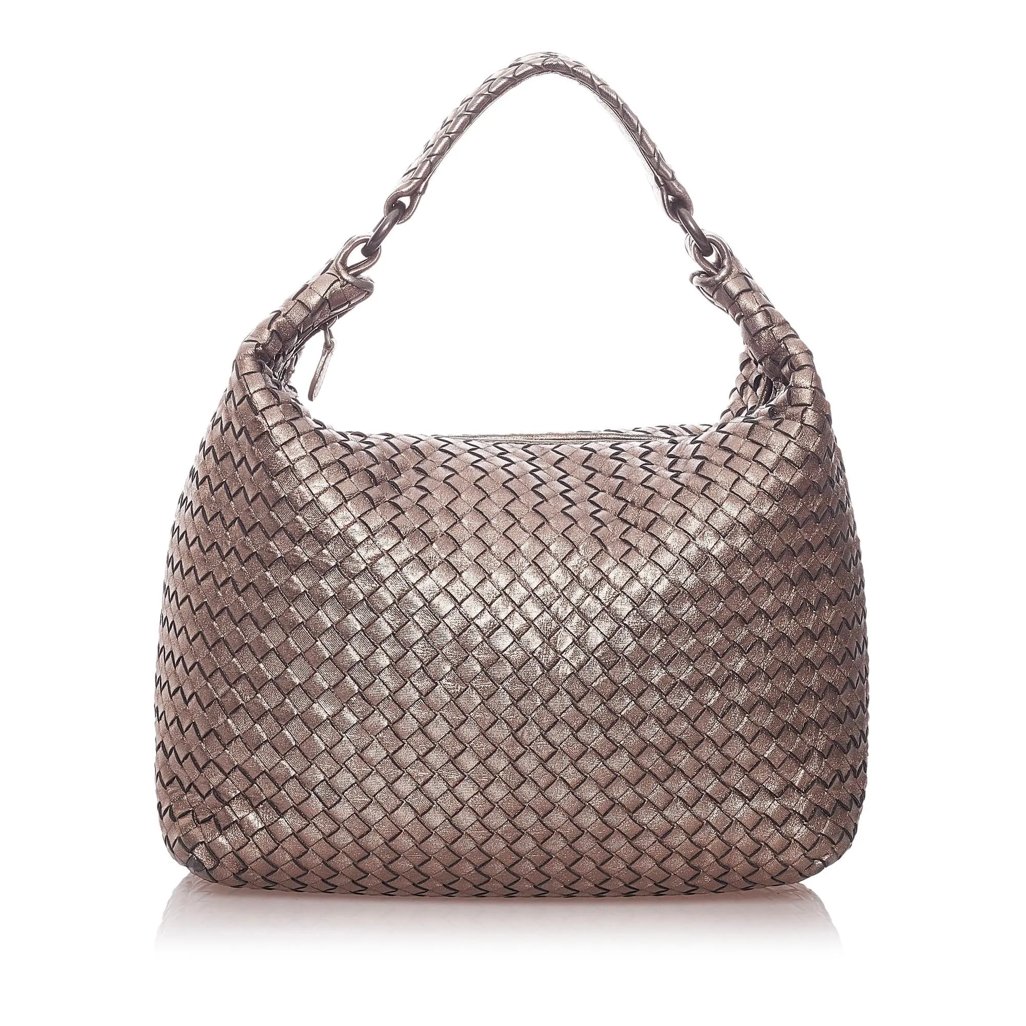 Bottega Veneta Intrecciato Leather Shoulder Bag (SHG-29105)