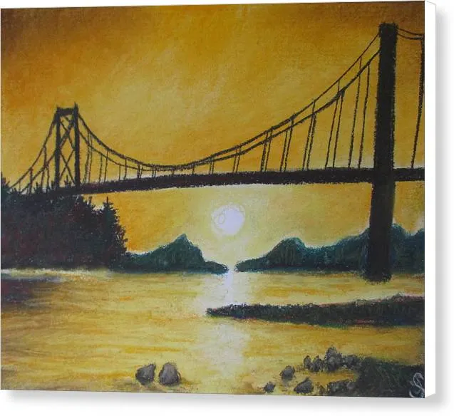 Bridge of Yellow ~ Canvas Print