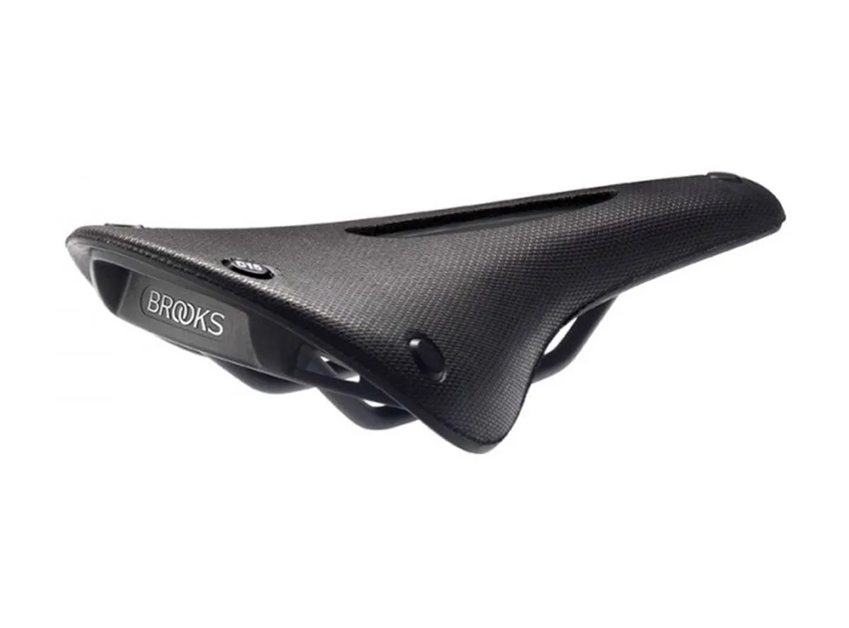 Brooks England C15 Carved Cambium All Weather Saddle - Black