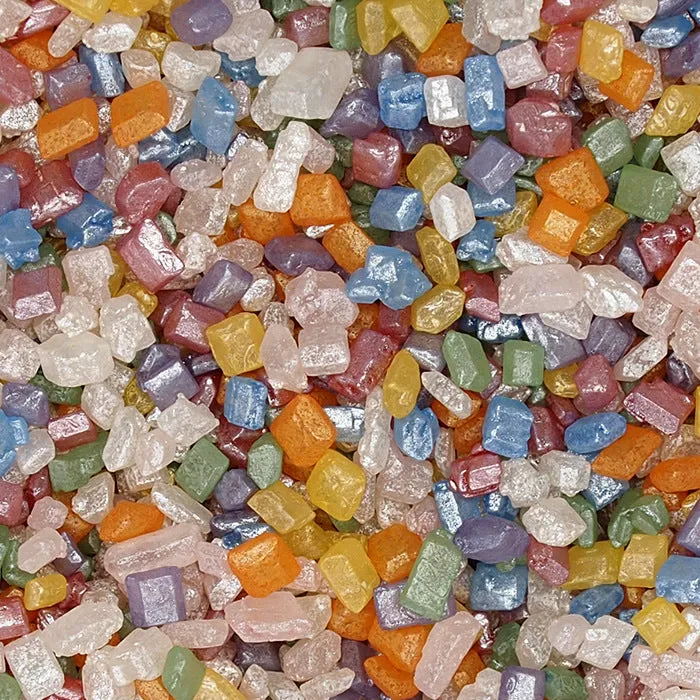 Bulk Pack Shimmer Sparkling Sugar - Nuts Free Clean Label Sprinkles