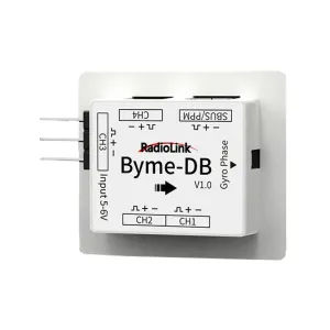 Byme-DB Mini Flight Controller for Delta Wings & Fixed-Wing Aircraft