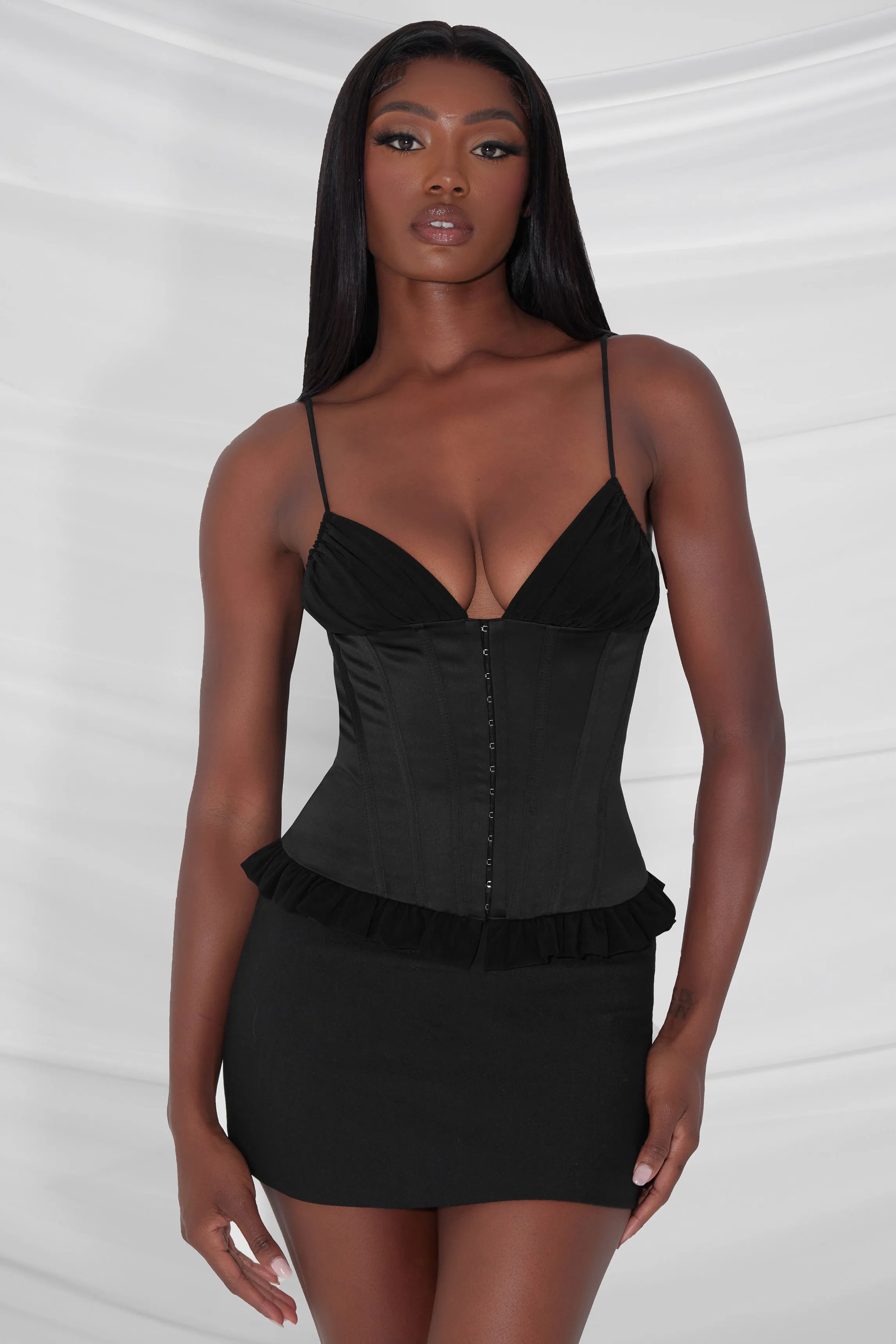 Cahier Corset Graceful Top - Black