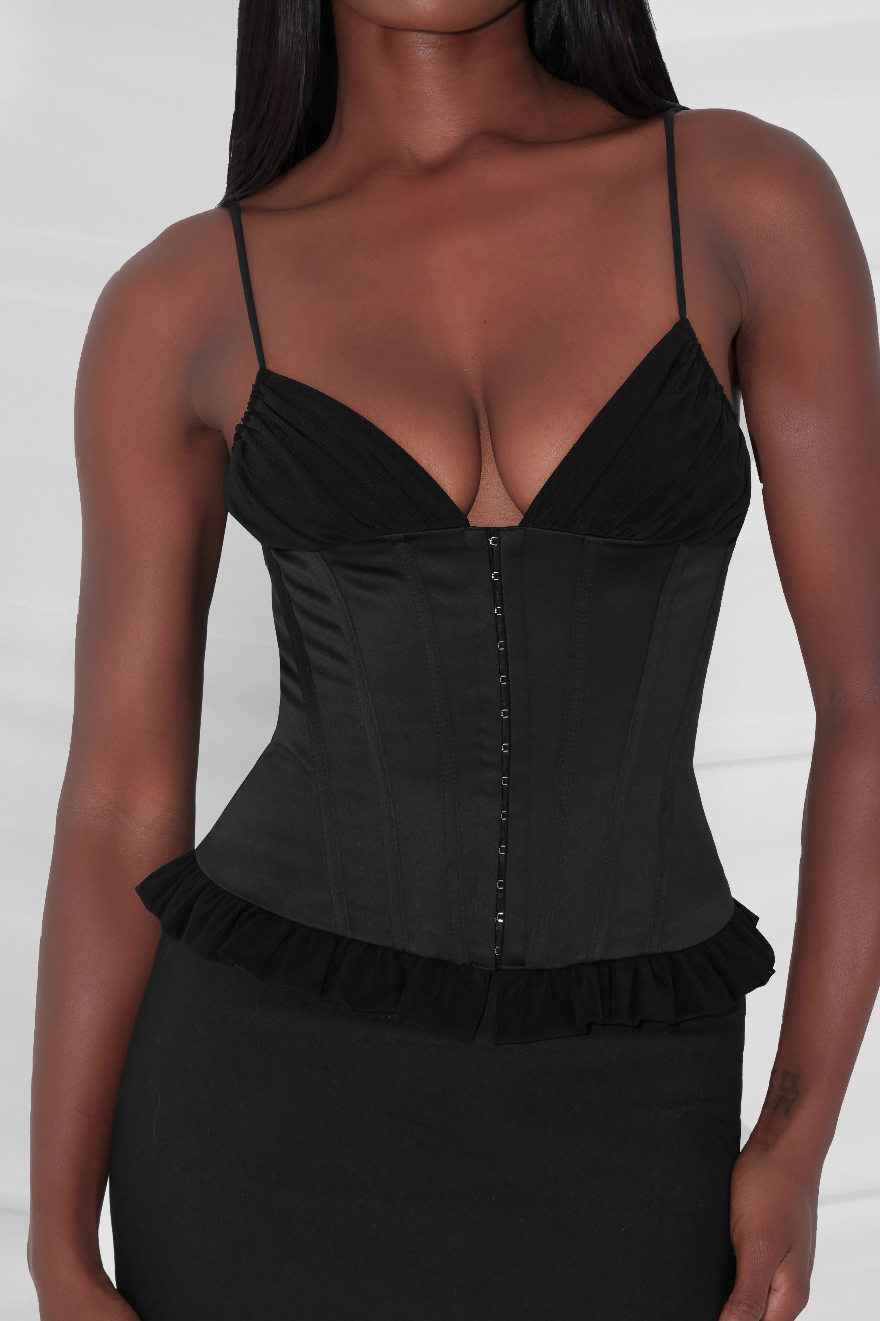 Cahier Corset Graceful Top - Black