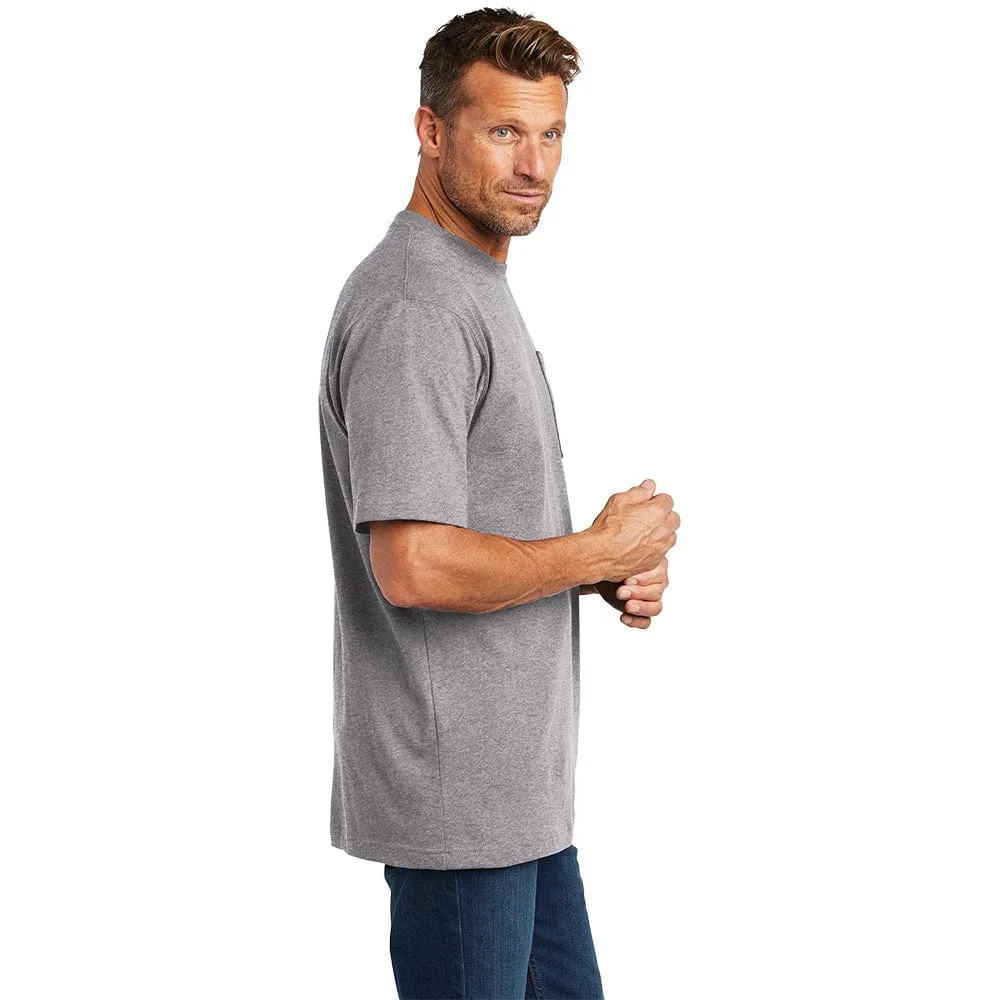 Carhartt - Men's Workwear Loose Fit Pocket Short Sleeve Heathered T-Shirt