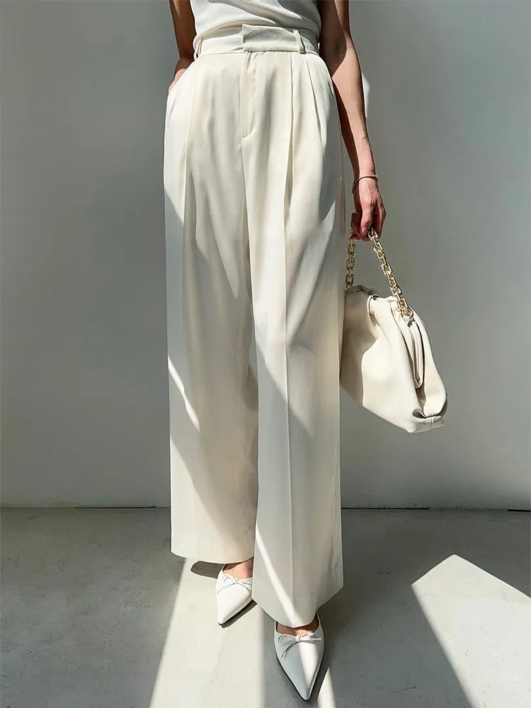 Casual Wide Graceful Leg Pants