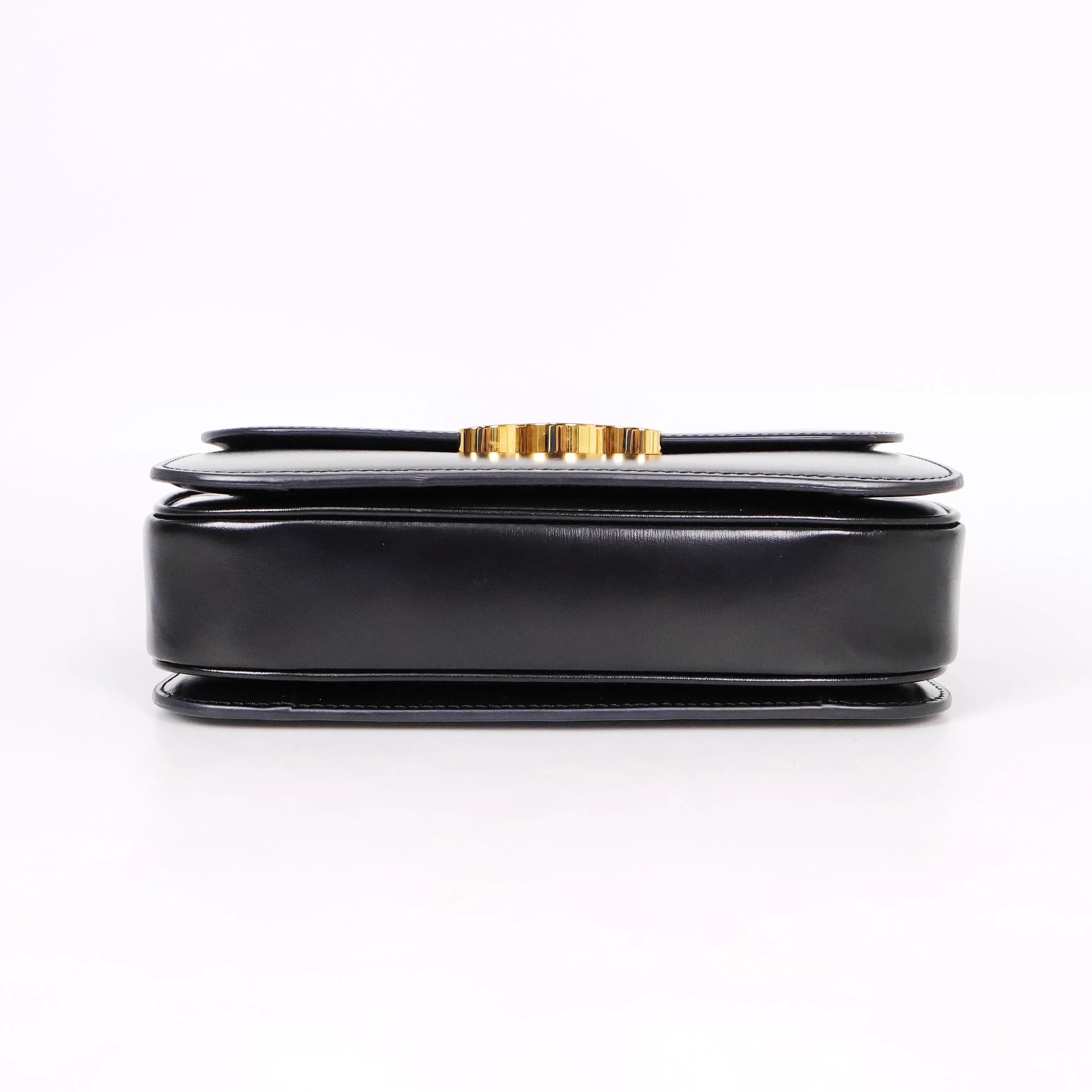 Celine Flap Classique Black Triomphe