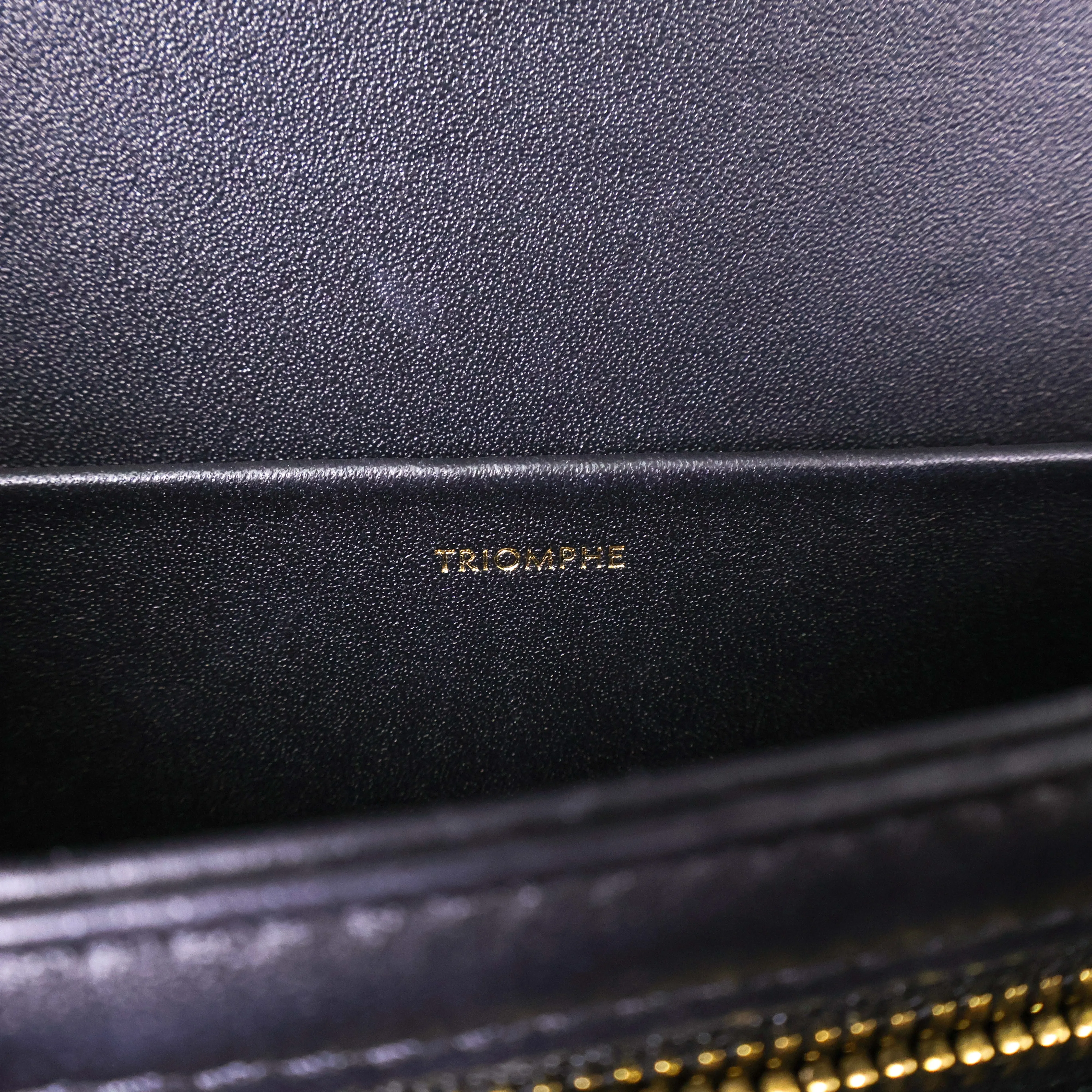 Celine Flap Classique Black Triomphe