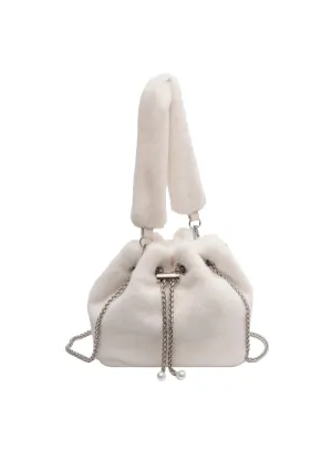 Chain Messenger Portable Bucket Bag