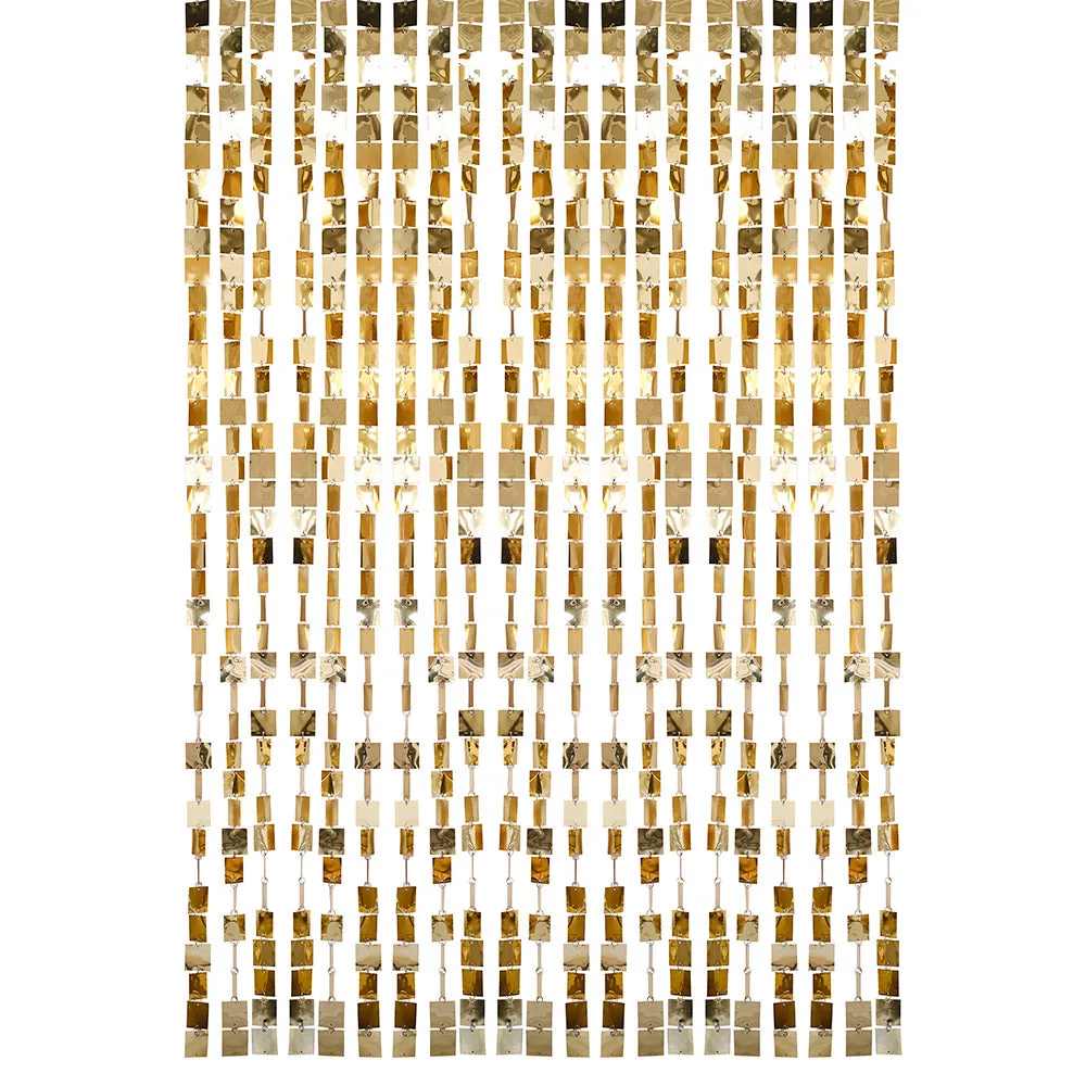 Champagne Gold Sequin Hanging Backdrop Decoration