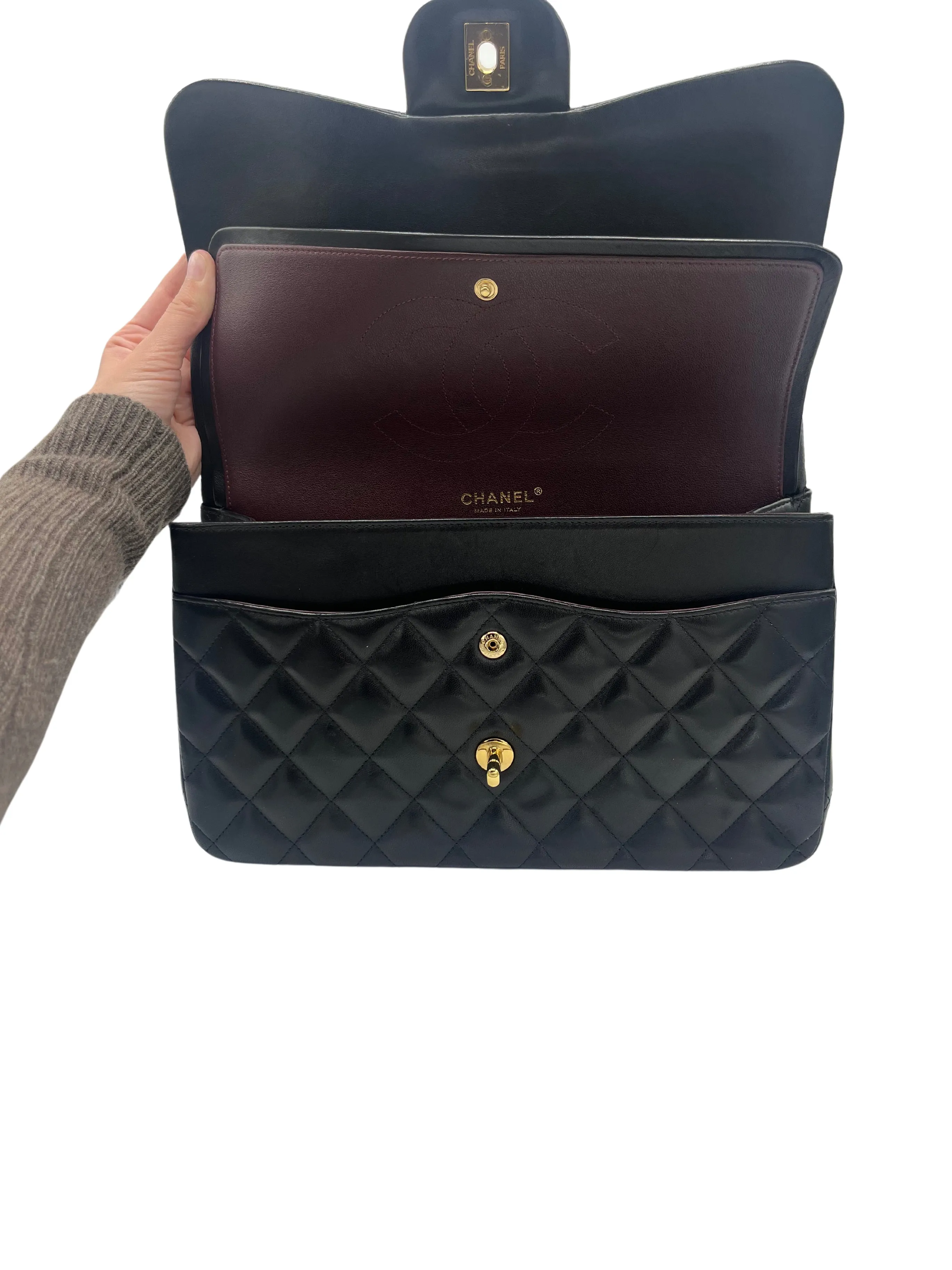 Chanel Double Flap Jumbo Classic