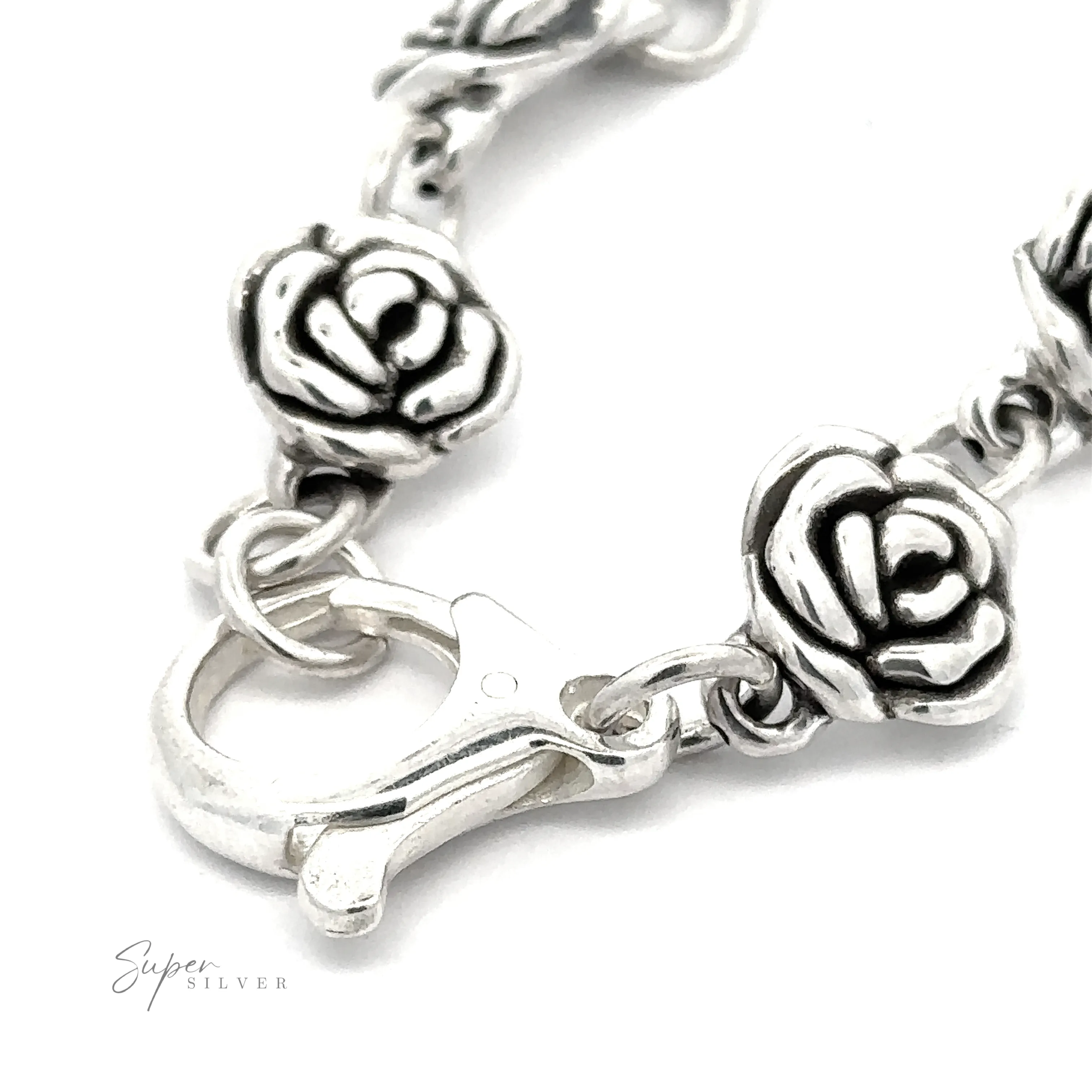 Chic Link Rose Bracelet