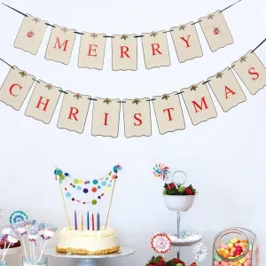 Christmas Banner Bunting Classic