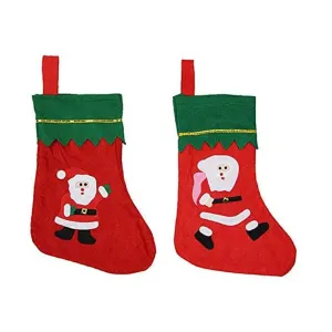 Christmas Socks- Pack of 2 Pcs- Red Color