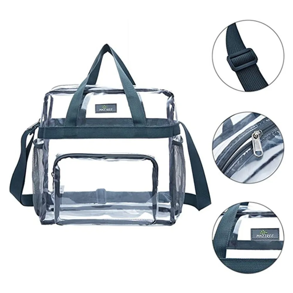 Clear Backpack Capacity Transparent Bag Casual Fashion