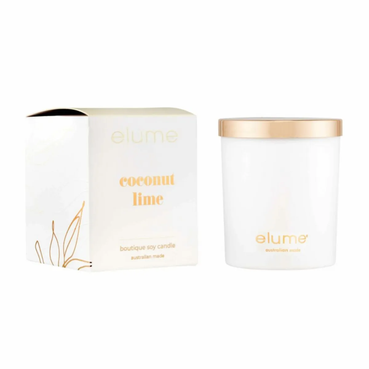 Coconut Lime: Elume Boutique Soy Candle