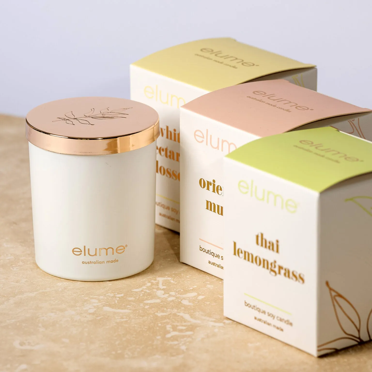 Coconut Lime: Elume Boutique Soy Candle