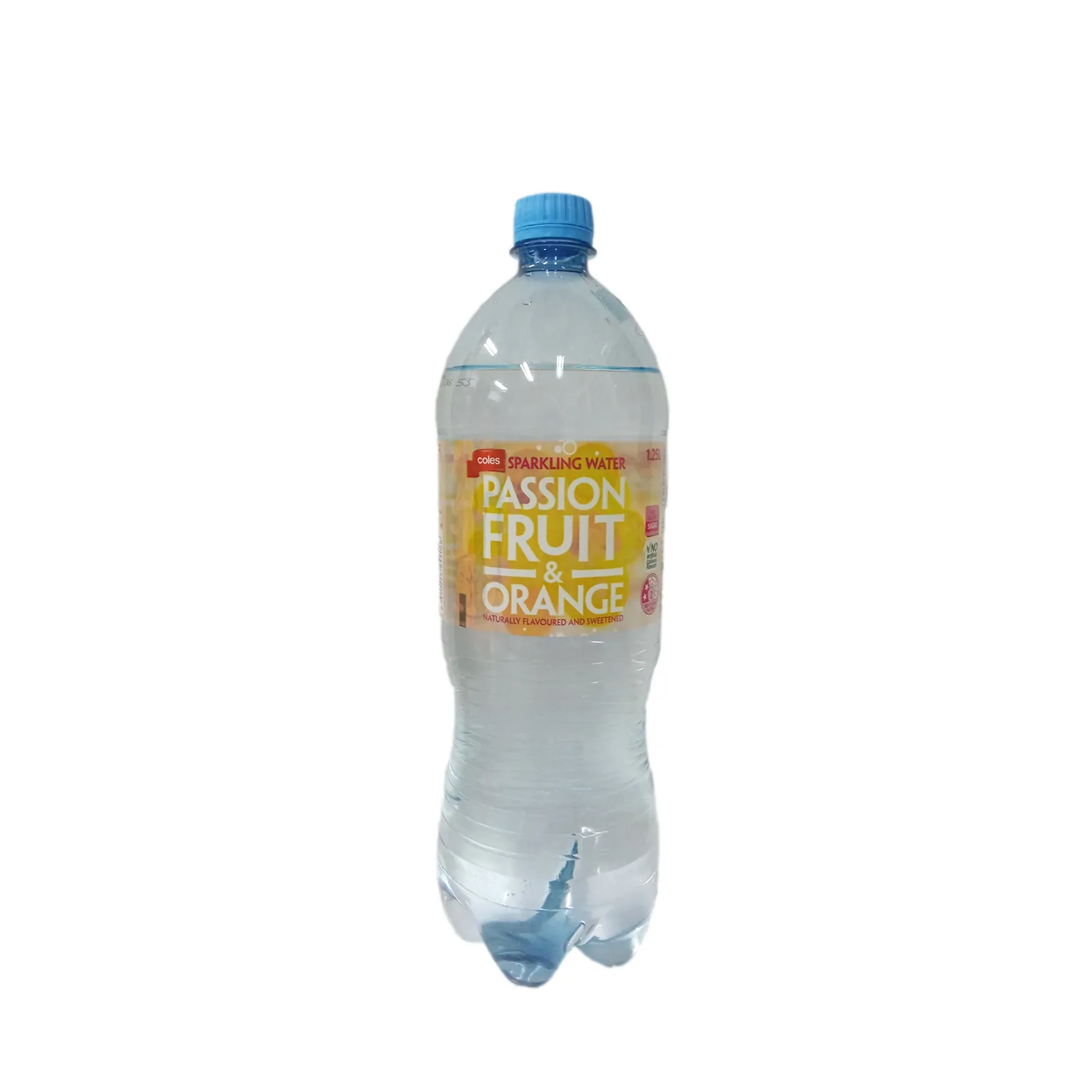 COLES SOFT DRINK ORANGE PSSN/FRUIT 1.25L