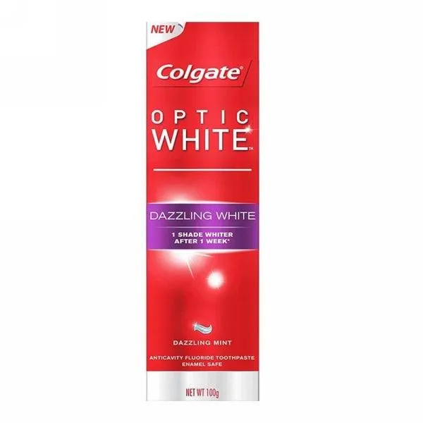 COLGATE OPTIC WHITE SPARKING MINT TOOTHPASTE 100G