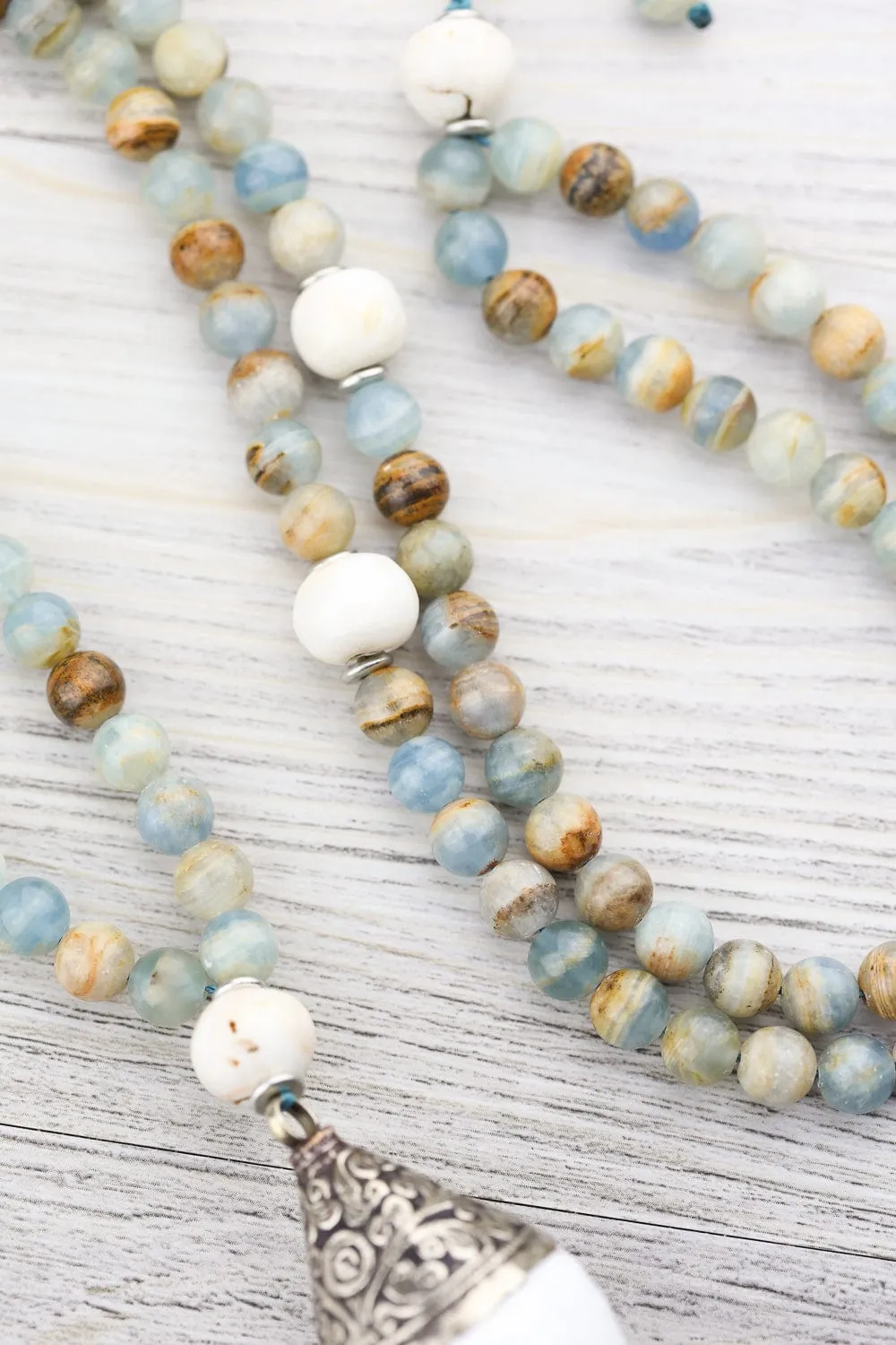 Conch Shell Dharma Truth Mala