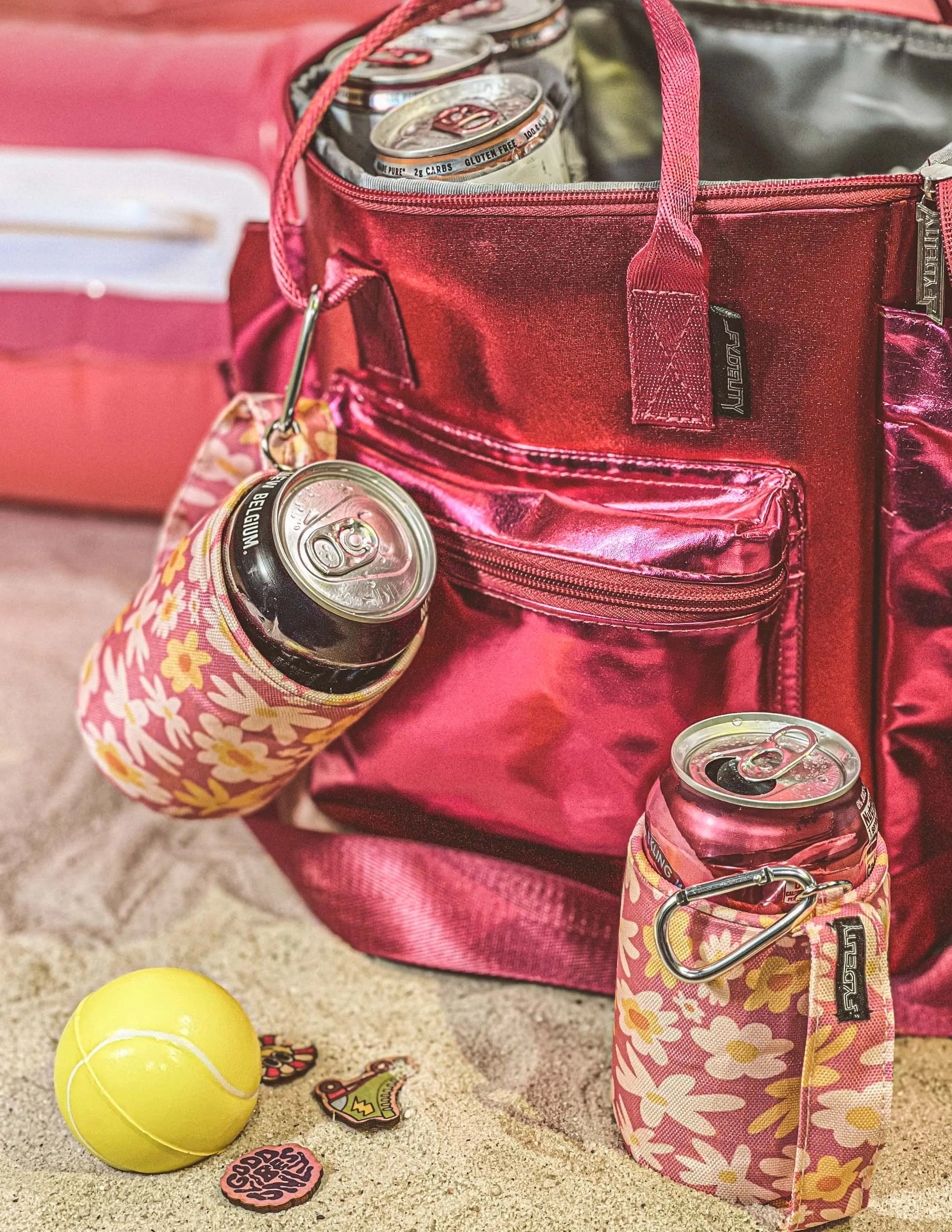 Cooler / Lunch Bag | 12-Pack Standard Can | Pink