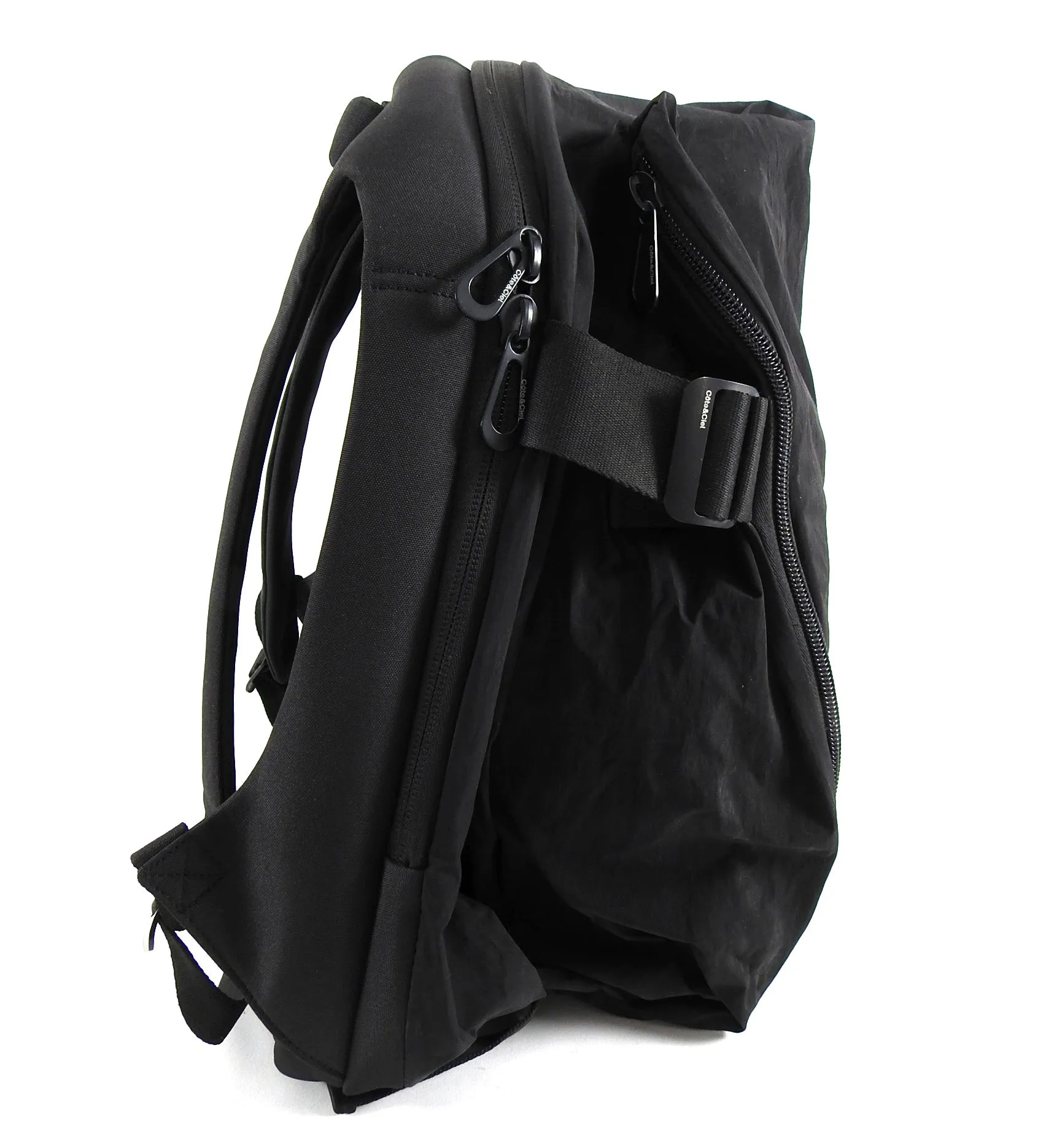 Cote&Ciel Black Isar M Memory Tech Backpack Bag