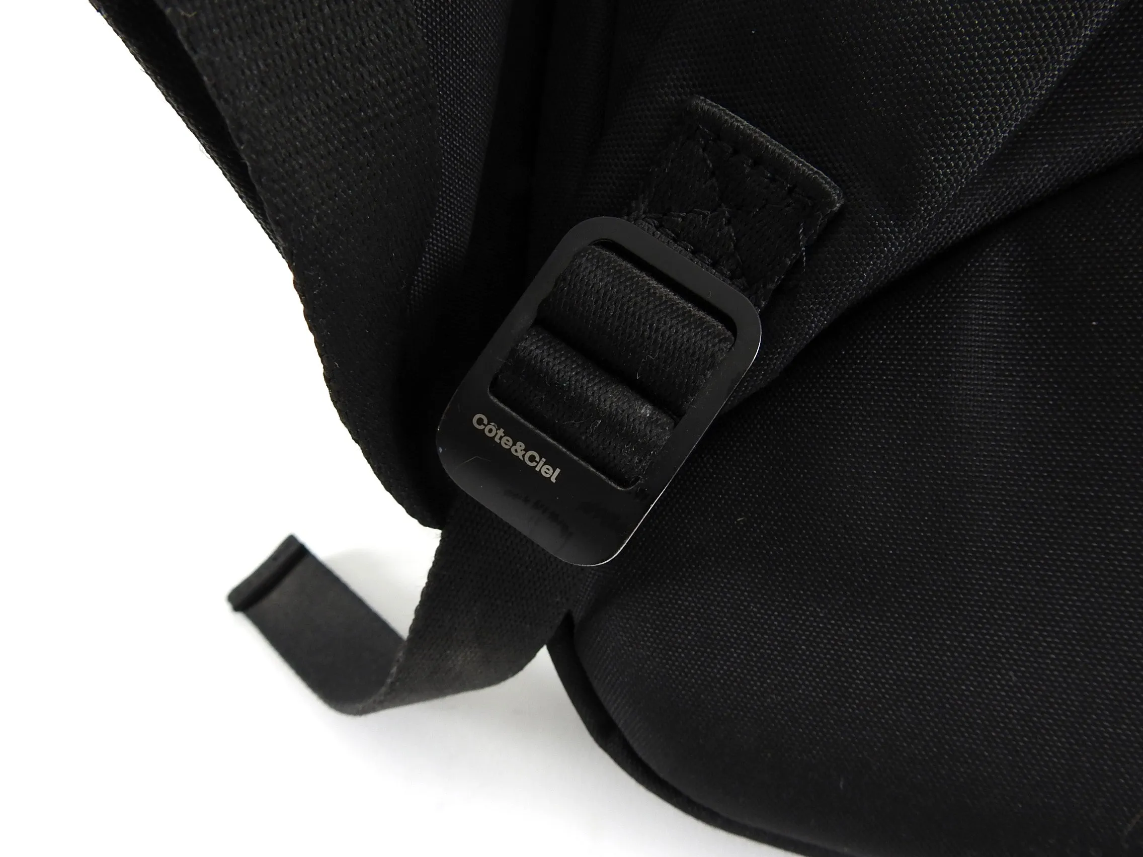 Cote&Ciel Black Isar M Memory Tech Backpack Bag