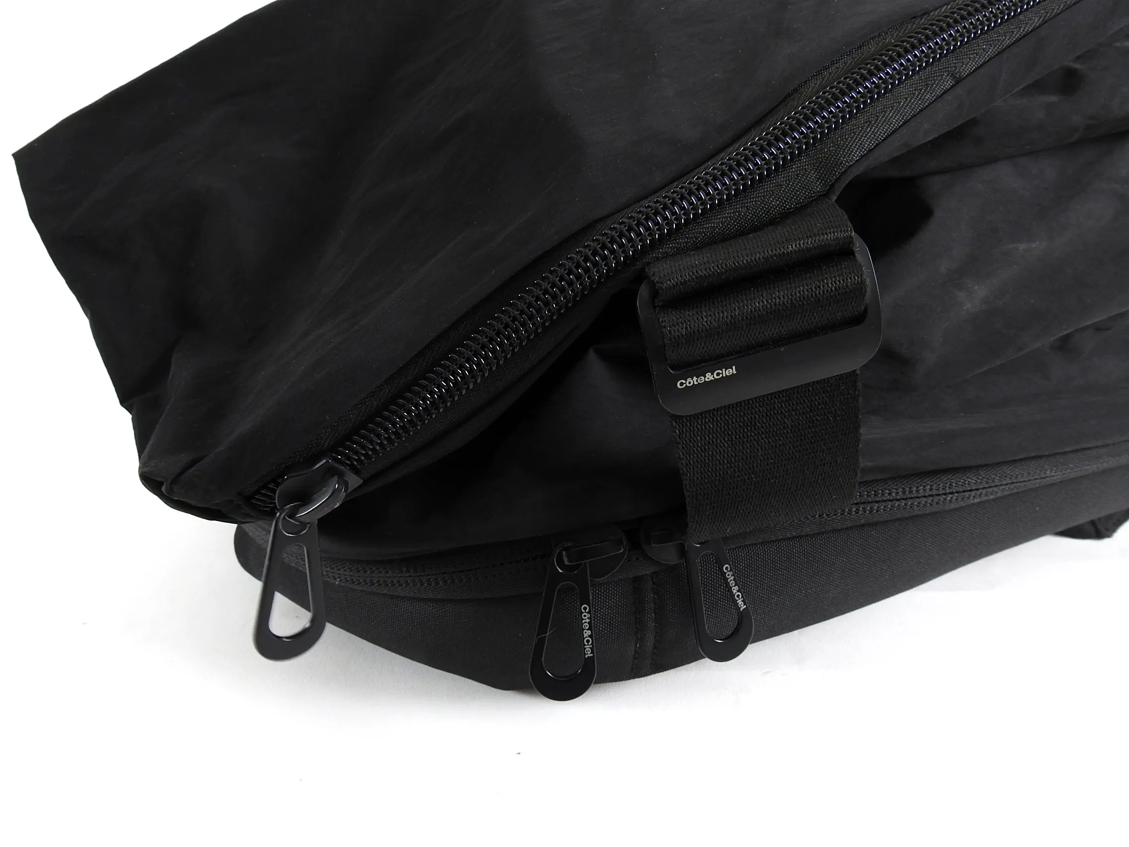 Cote&Ciel Black Isar M Memory Tech Backpack Bag