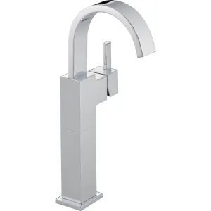 Delta Vero single handle centerset lavatory faucet with riser - less pop-up