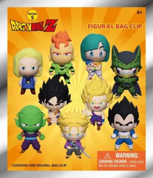 Dragon Ball Z 3D Foam Bag Clip, Series 5