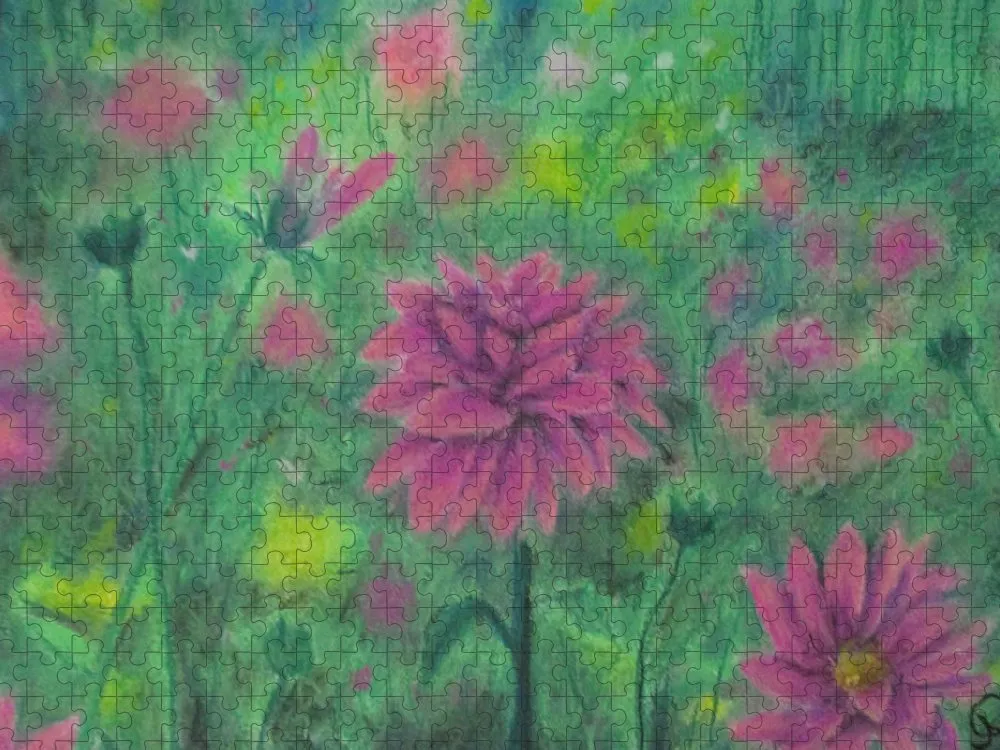 Dreaming of Dahlias ~ Puzzle