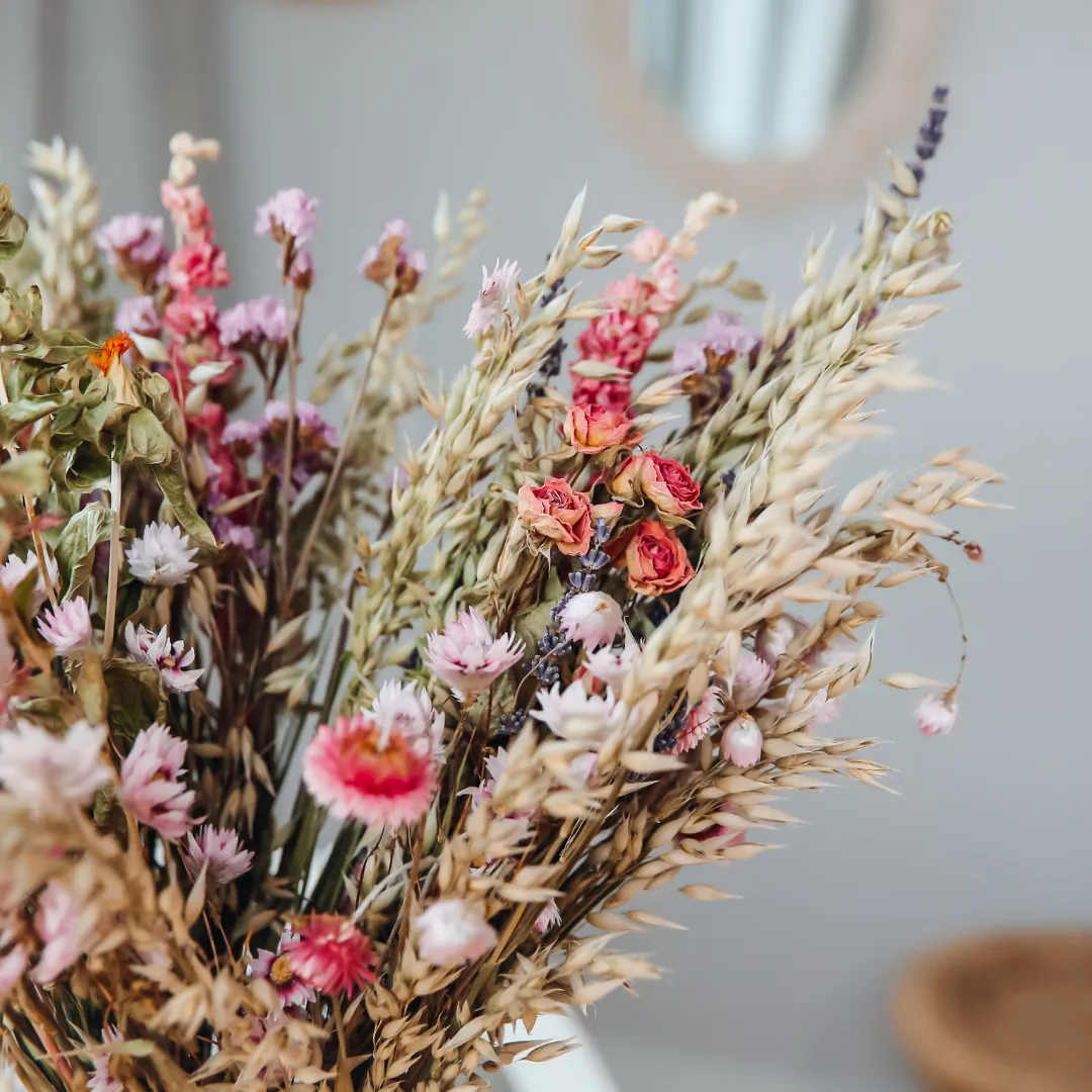 Dried Wildflower Field Bouquet - Small