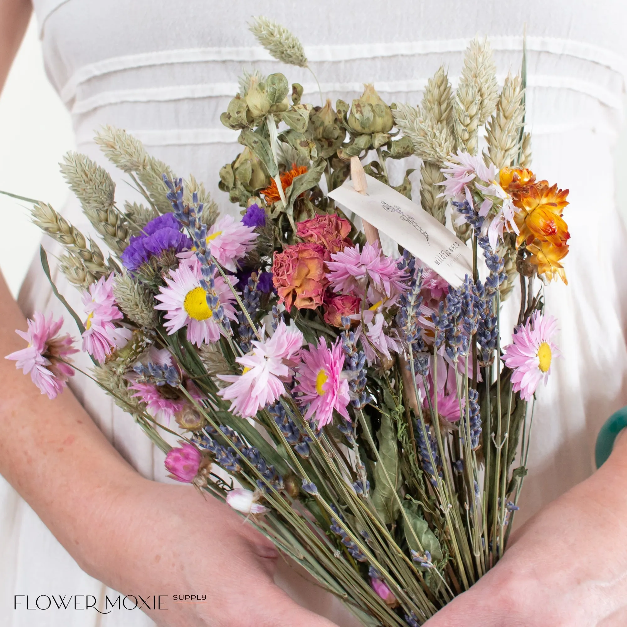 Dried Wildflower Field Bouquet - Small