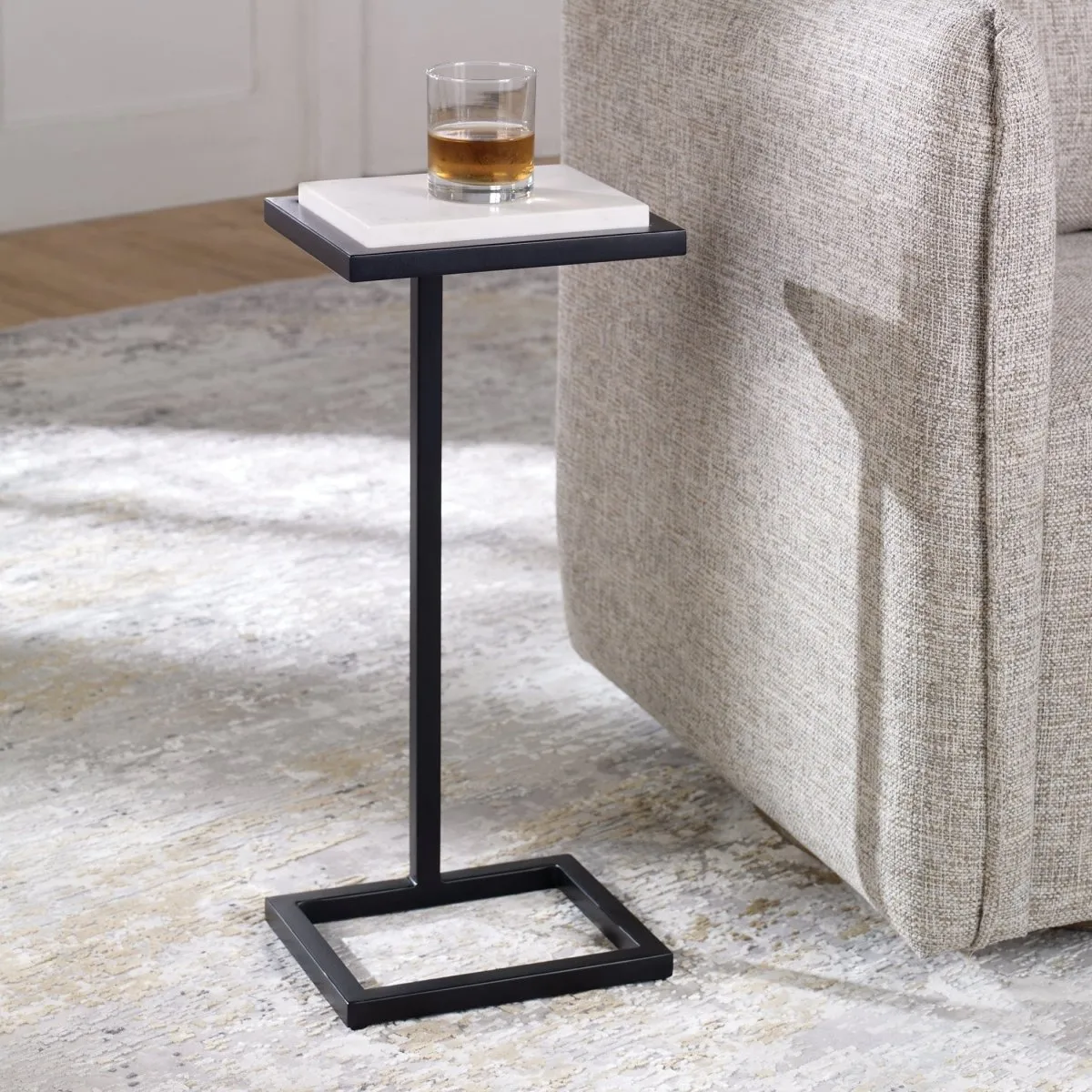 Elegantly Designed Martini Accent Table