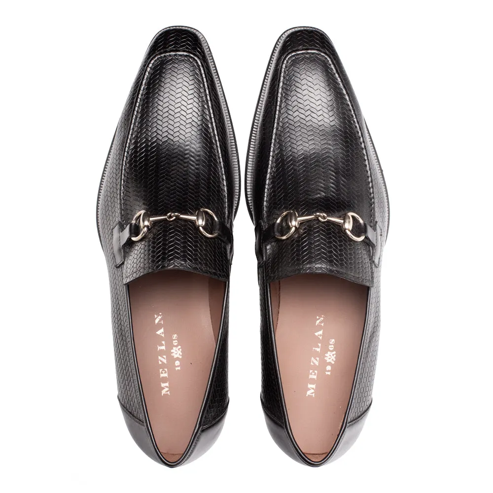 Embossed Calf Ornament Loafer