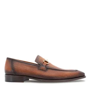 Embossed Calf Ornament Loafer