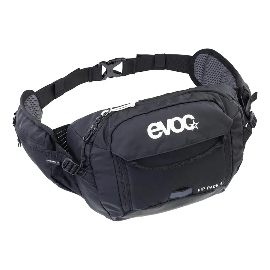 EVOC Hip Pack 3L Hydration Bag Ventilated Hydration Hip Pack for Short Rides