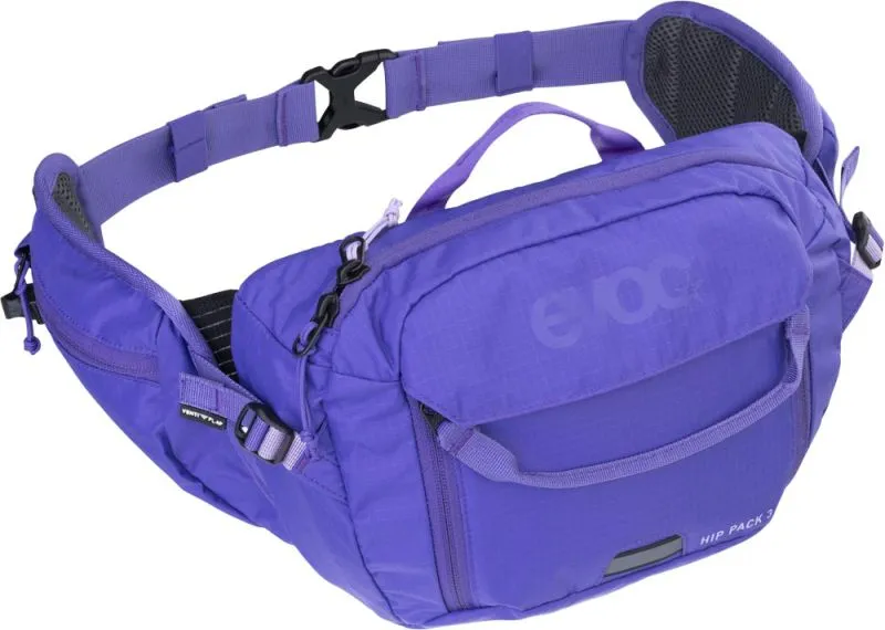 EVOC Hip Pack 3L Hydration Bag Ventilated Hydration Hip Pack for Short Rides