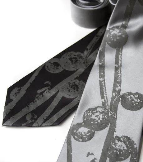 Fiddleheads Silk Necktie