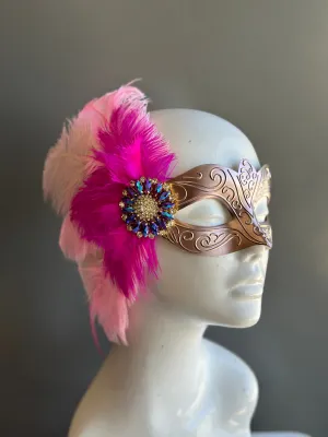 Flamingo Mask - Pink Shades