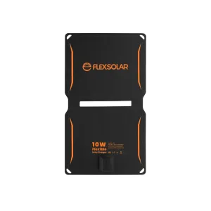 FlexSolar® E10 Portable USB Solar Charger | 5V/2A 10W Official Refurbished