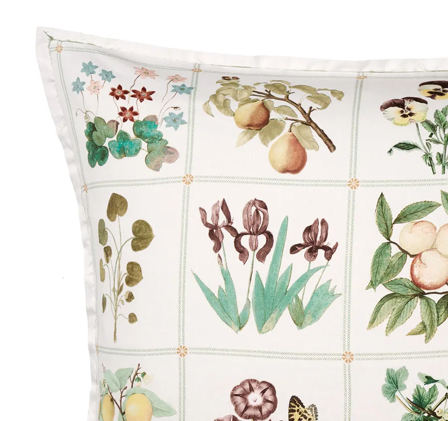 Garden Bed European Pillowcase Vanilla