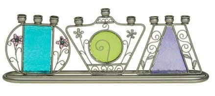 Garden Menorah